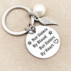 Friends Gift Keyring,Best Friends Keychain Friendship Keyring Graduation Gifts,Best Friends Gifts Keychain with Gift Box,Birthday Gift Keychain for Good Friends and Sisters