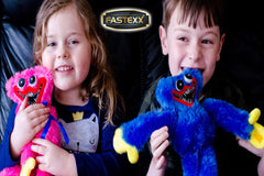 FASTEXX Huggy Plush blue and Wuggy plush,Chapter 2 Cyan and Yellow Soft Stuffed Toy, Cute and Funny Gift for Girls, Boys, Kids