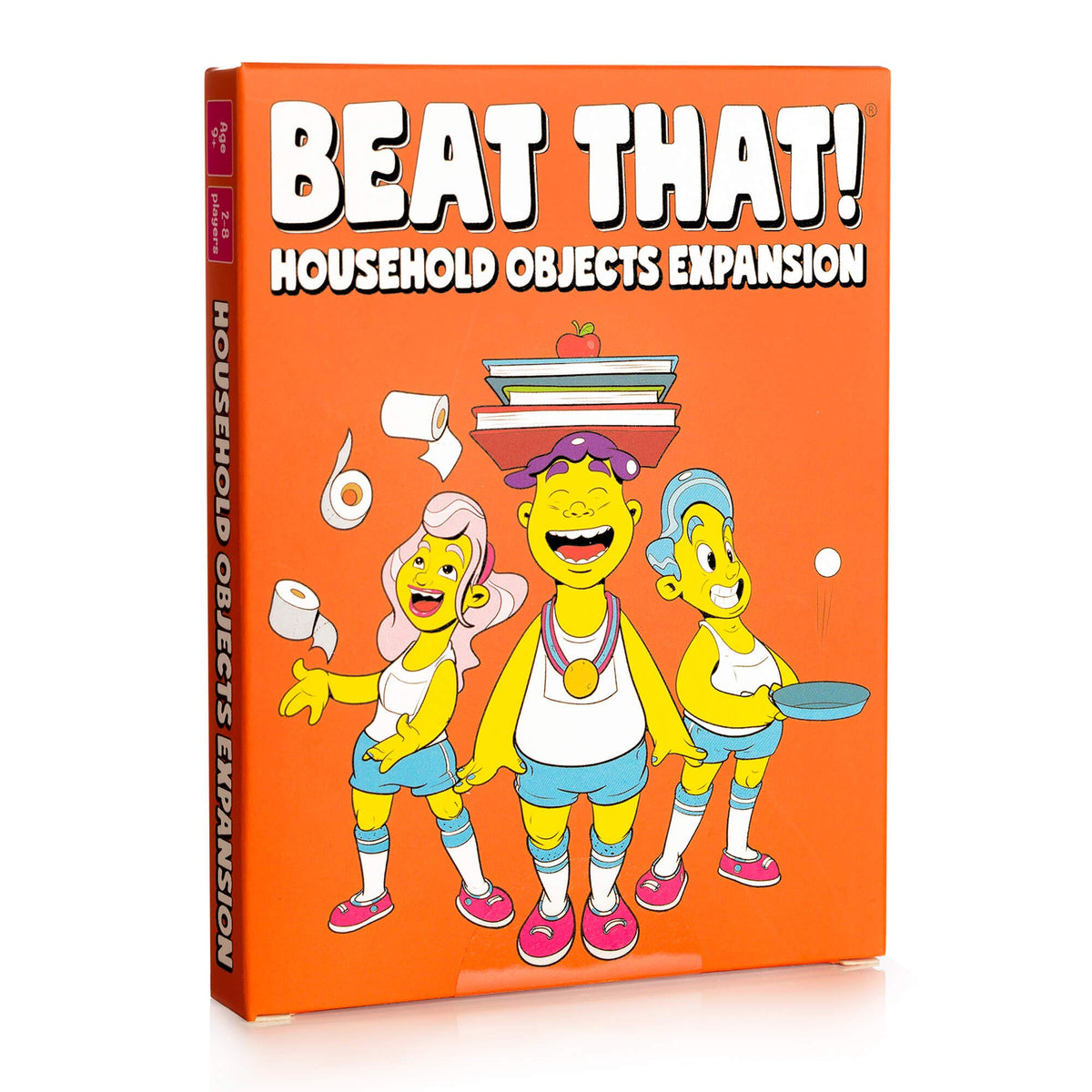 Gutter Games Beat That Household Objects Expansion - Fun Family Board Game for Kids and Adults - Great Stocking Fillers or Gift for Christmas Parties or Family Gatherings - Game Perfect for Laughs