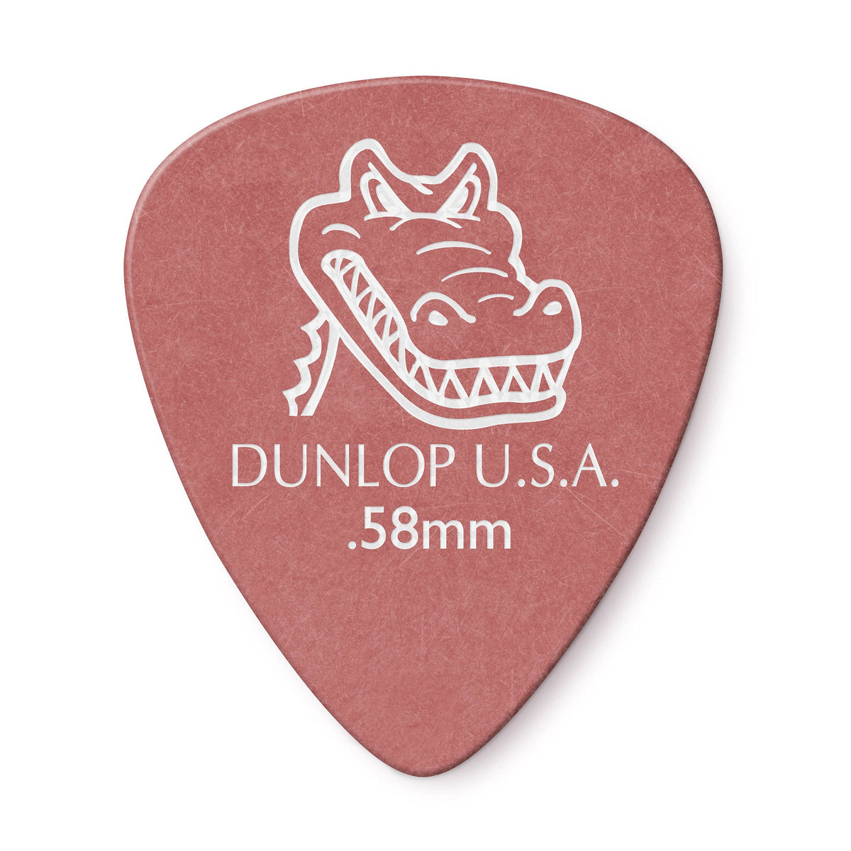 Jim Dunlop 417P.58 Gator Standard Guitar Pick Player Pack (Pack of 12), Red