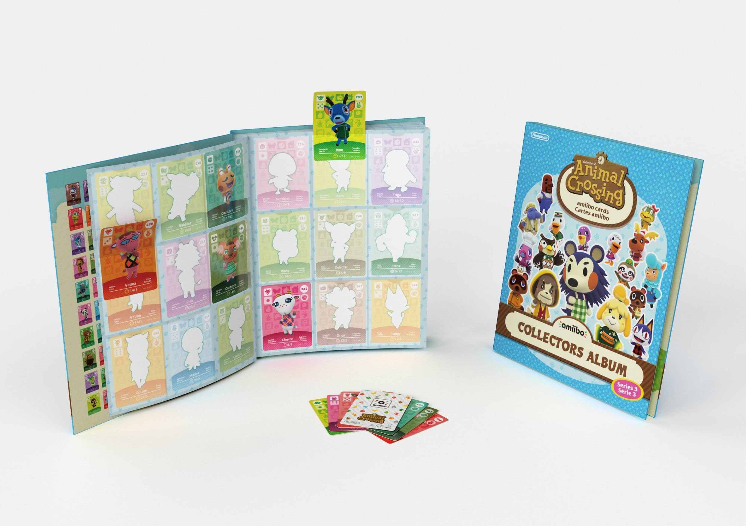 Paquet de 3 cartes : Animal Crossing - série 3 (1 carte and 2 standard)