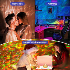 Moredig Galaxy Light Projector for Bedroom, Sensory Lights with 13 Color, Galaxy Projector Light for Bedroom Star Projector Mothers Day Gift for Kids Teen Boy Girl (Art Deco)