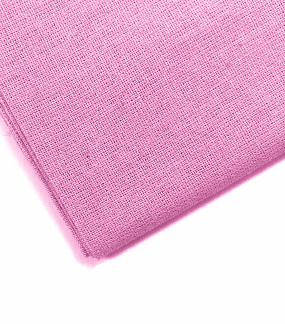 Plain Pink 100% Cotton Fabric for Quilting, Sewing, Dressmaking, Arts & Creafts - 60 Inch Wide by M&J