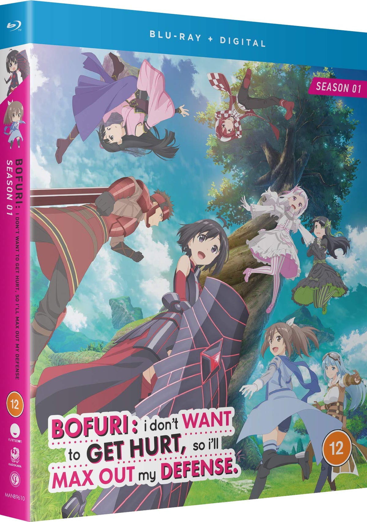 BOFURI: I Don?t Want to Get Hurt, So I?ll Max Out My Defence - Blu-ray and Digital Copy