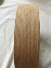 Vale Veneers 22mm Real Oak Wood Veneer Trim - 5 metre Roll of Pre Glued Iron on Edging Tape/Banding (22mm)