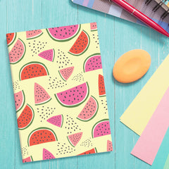 S&O Fun Fruit Notepad Theme Set with 12 Unique Designs - Brightly Colored 3.5x5 inches Mini Notebooks That Fit Anywhere - Durable Pocket Notebook Pack - Notebooks & Writing Pads - Notebooks Bulk