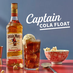 Captain Morgan Original Spiced Gold   35% vol   70cl   Caribbean Rum Based Spirit Drink with Spice   Vanilla Flavours & Brown Sugar   Recommended for Drinks or a Spiced Rum Cocktail