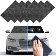 Nano Sparkle Cloth for Car Scratches (6 PACK),2024 Upgrade Nano Sparkle Cloth Car Scratch Remover Cloth, Multi-Purpose Nano Magic Cloth Easy to Repair Small Scratched Water Spots For All Car