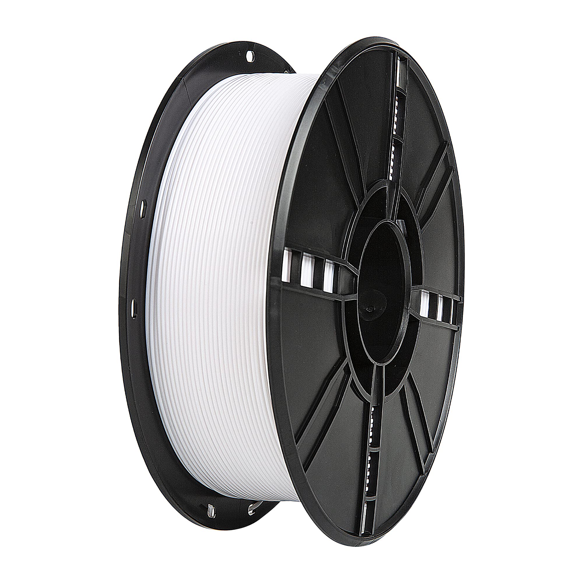 PLA Filament 1.75mm 1kg, TINMORRY 3D Printer Filament, 1 Spool, Cool White