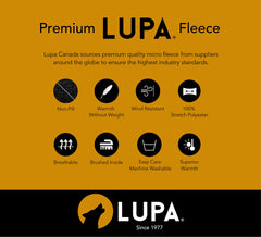 Lupa Handmade Double-Layer Fleece Neck Warmer Snoods for Men & Women - Fleece Neck Gaiter for Winter - Men & Women Thermal Snood for Skiing, Running, & Outdoor Sports (Emerald)