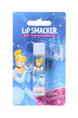 Lip Smacker Disney Princess Collection, Cinderella Single Lip Balm for Kids, Safe-to-Use and Color Free for a Natural Finish, Vanilla Sparkle Flavoured