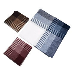 emlstyle Men's Handkerchiefs 100% Cotton Pocket Squares Hankies for men 12 Pack