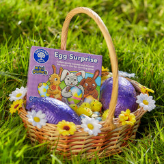 Orchard Toys Egg Surprise Game, Small and Compact Travel Number Counting Game for Kids Age 3-6