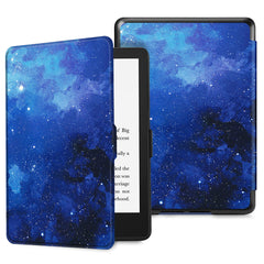 FINTIE Slimshell Case for 6.8 inches Kindle Paperwhite (11th Generation-2021) and Kindle Paperwhite Signature Edition - Premium Lightweight PU Leather Cover with Auto Sleep/Wake, (Z-Starry Sky)