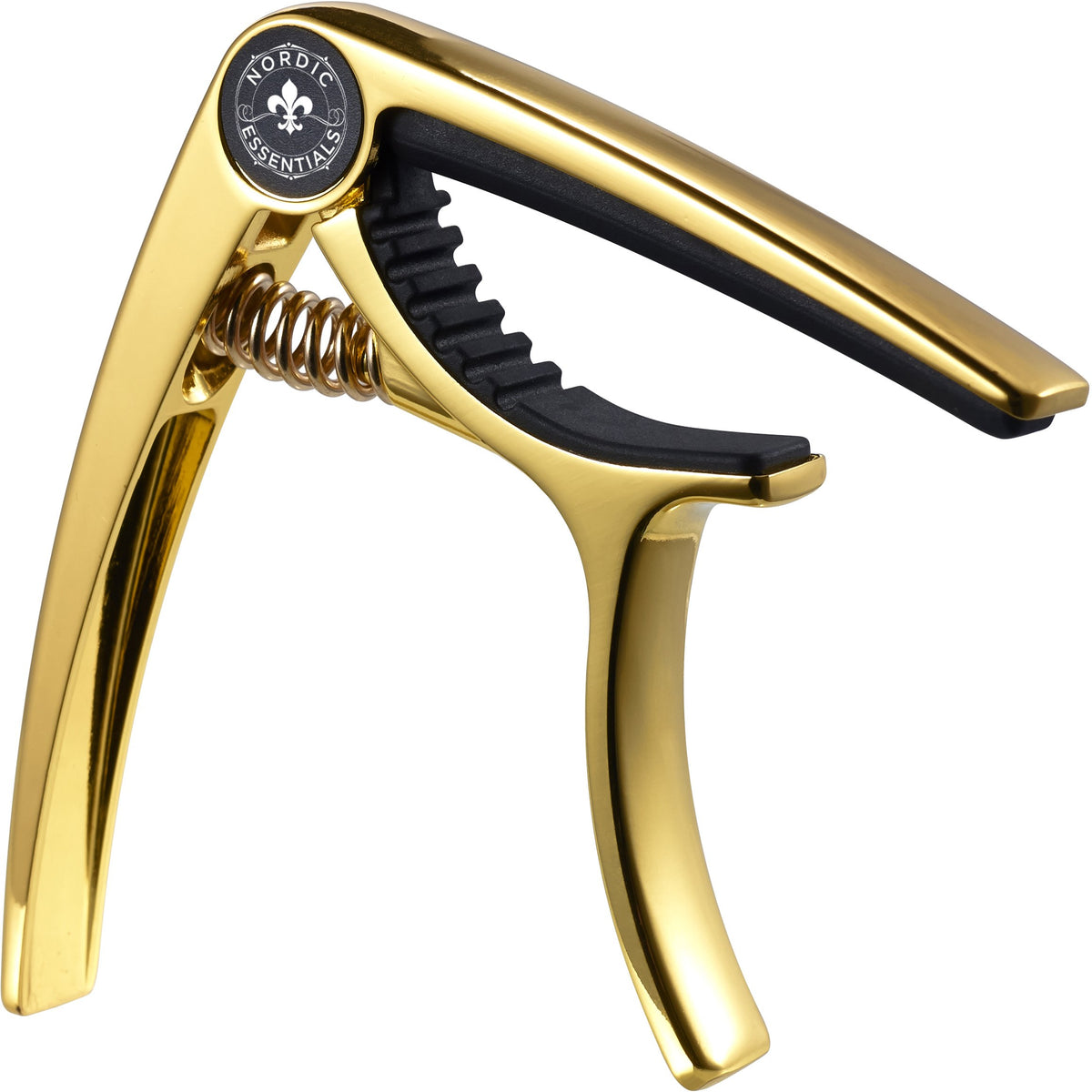 Guitar Capo Deluxe for Guitars, Ukulele, Banjo, Mandolin, Bass - Made of Premium Quality Zinc Alloy for 6 & 12 String Instruments - Luxury Accessories by Nordic Essentials™