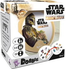 Asmodee   Dobble Star Wars Mandalorian   Card Game   Ages 6and   2-8 Players   15 Minutes Playing Time