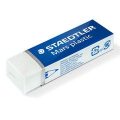 STAEDTLER ‎526 50 BKD Mars Eraser, Premium-Quality, Latex & Phthalate-Free (Pack of 1), White