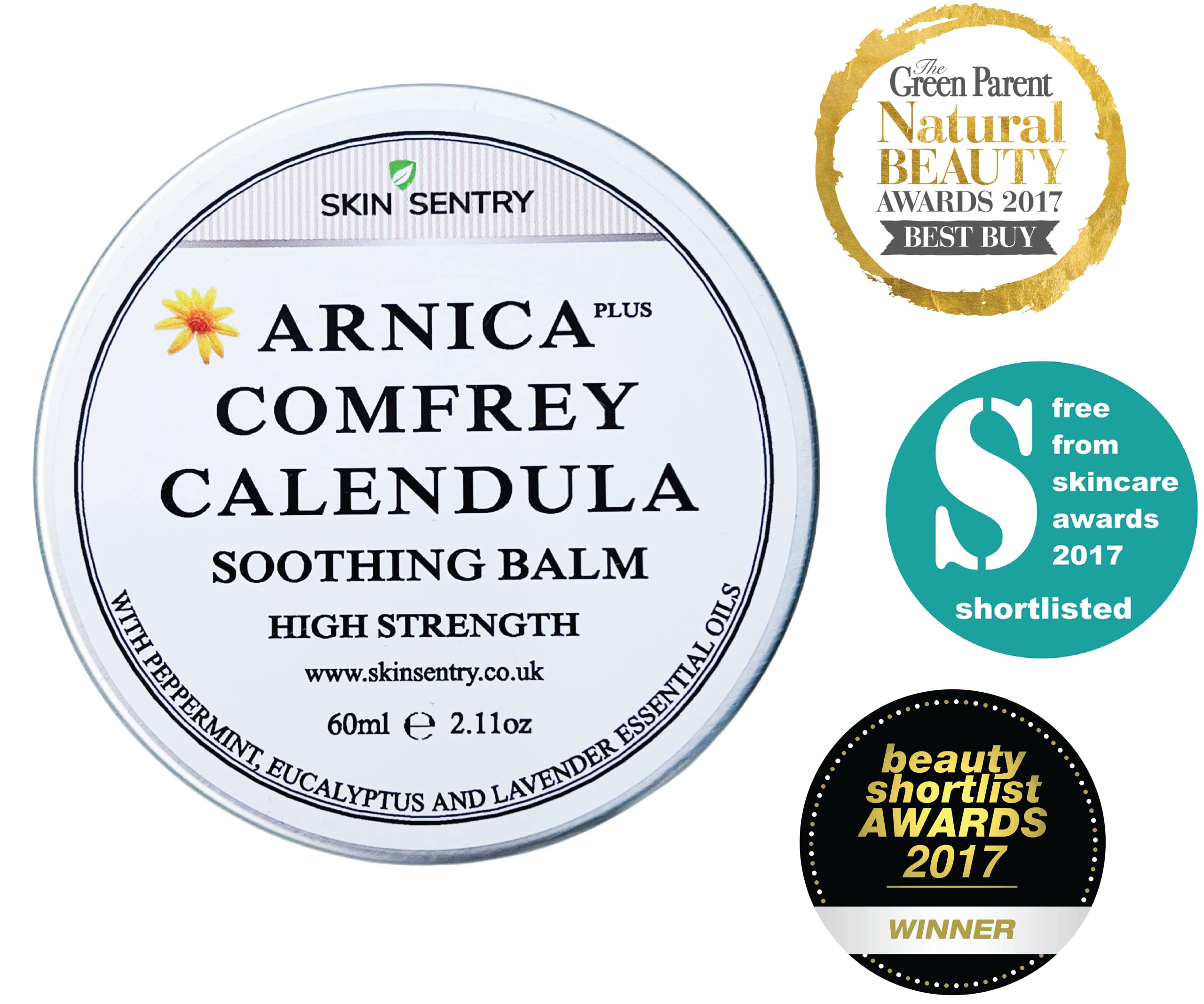 High Strength Arnica, Comfrey & Calendula Balm by Chambers & Co (60g)