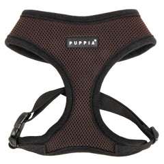 Puppia Brown Soft Harness - XS