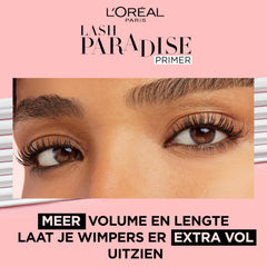 L'Oréal Paris Intense Volume Mascara, Volumising and Lengthening, Infused with Castor and Floral Oils to Condition Eyelashes, Suitable for Sensitive Eyes, Soft Fibre Brush, Lash Paradise, Black