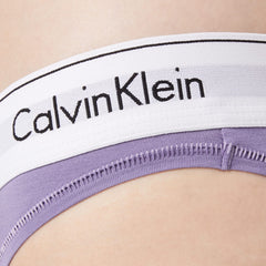 Calvin Klein Women's Bikini 0000F3787E Panties, Purple (Splash of Grape), L