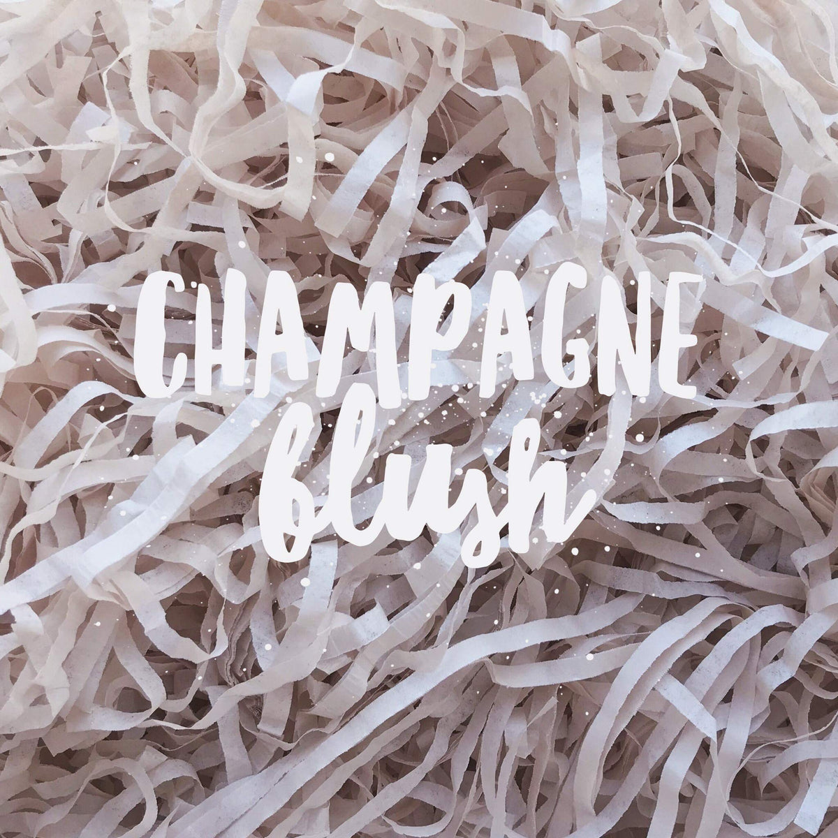 Champagne Blush Shredded Tissue Paper Shred Hamper Gift Box Basket Filler Fill Hamper 200g