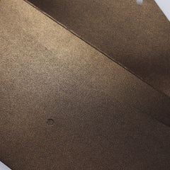 4 Pack Kraft Paper Envelopes with Ribbons, 22 * 10.9 Invitation Envelopes for Festival and Party - Dark Brown