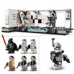 LEGO Star Wars Boarding the Tantive IV Set, A New Hope Buildable Toy for 8 Plus Year Old Boys, Girls & Kids, with 7 Minifigures Incl. Darth Vader & 25th Anniversary ARC Trooper Fives, Gift Idea 75387