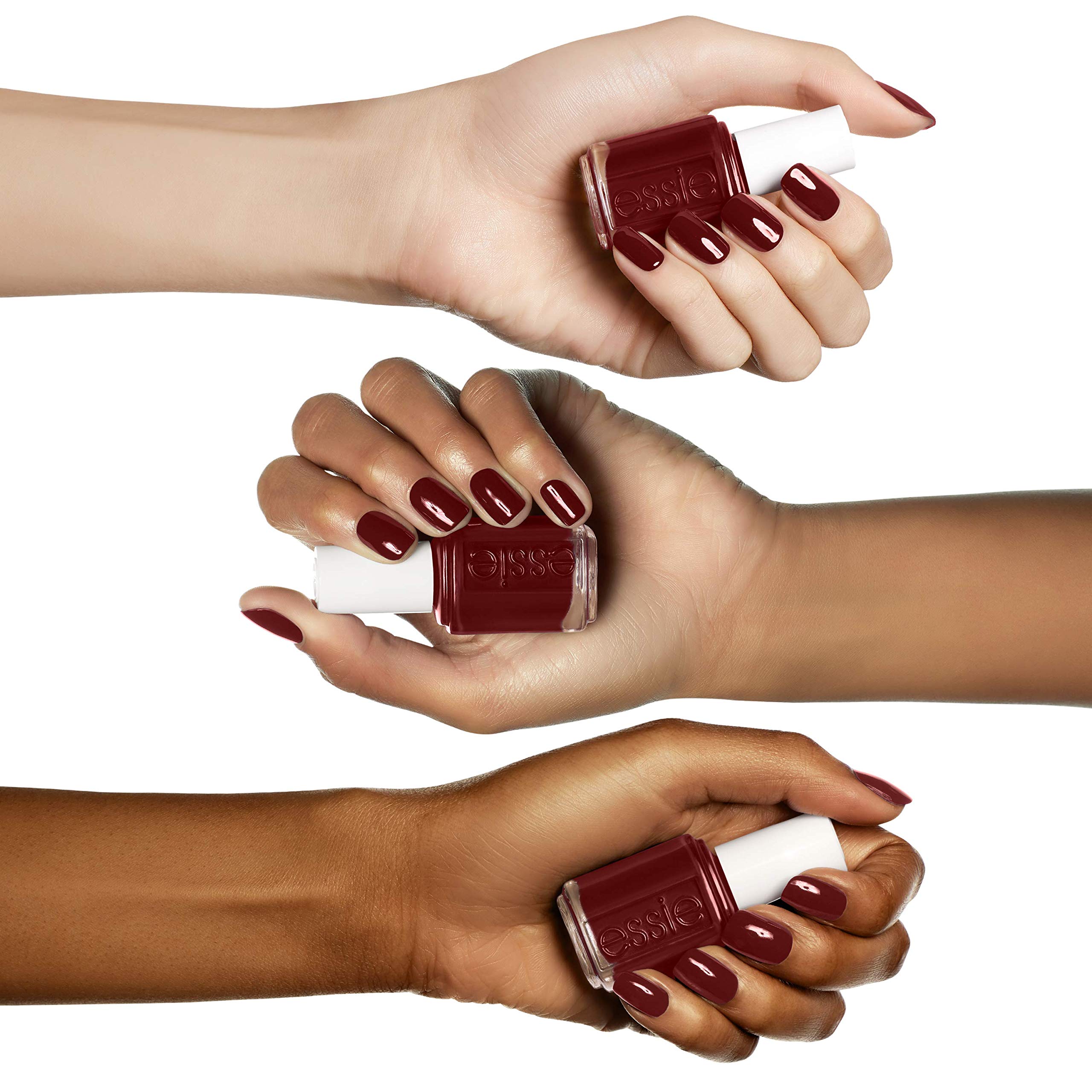 essie Original Nail Polish, 726 berry naughty, Deep Berry Nail Polish, 13.5 ml