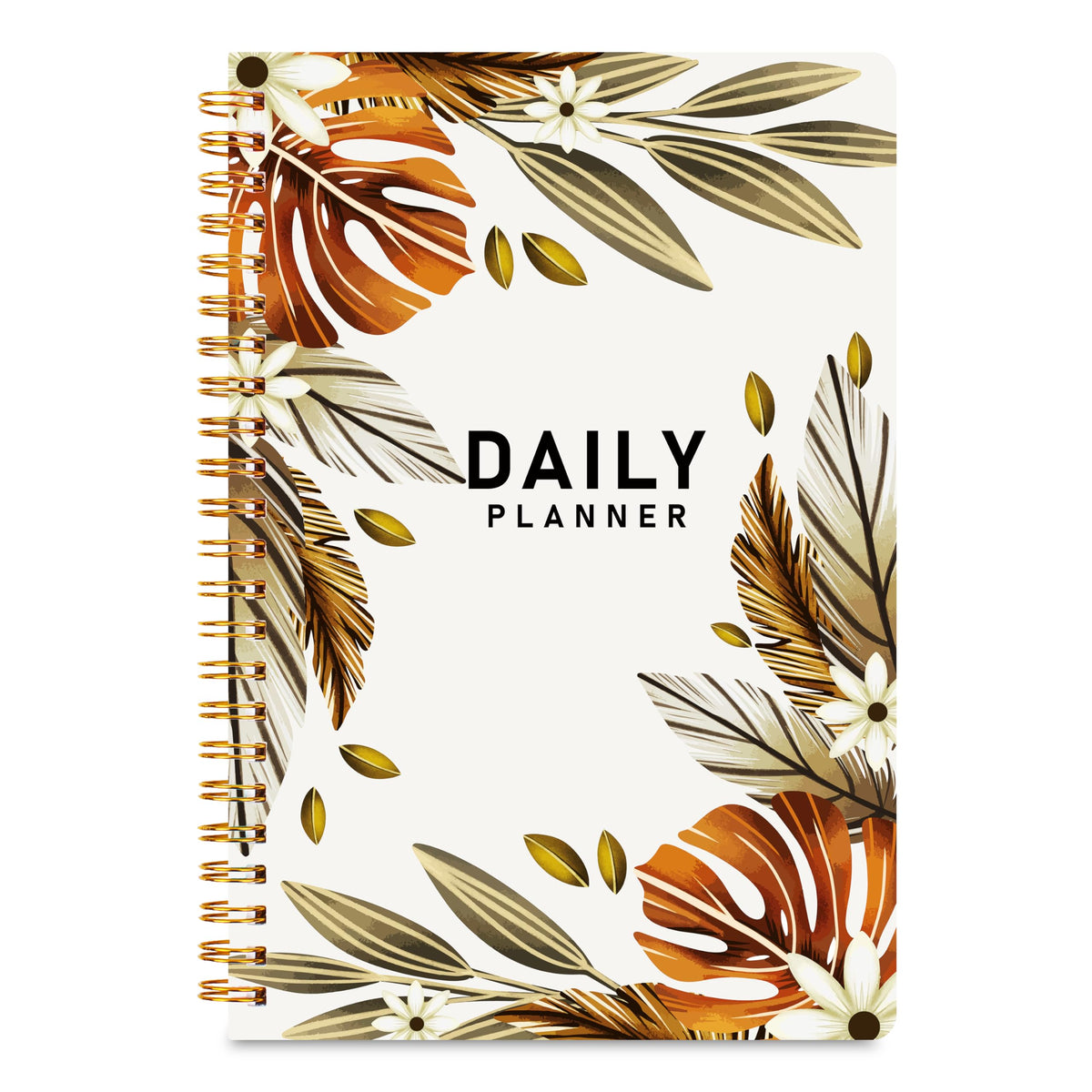 Daily Planner, Daily To Do List Notebook with Meal Schedule, Appointments for Home, Work, School,52 sheets, A5