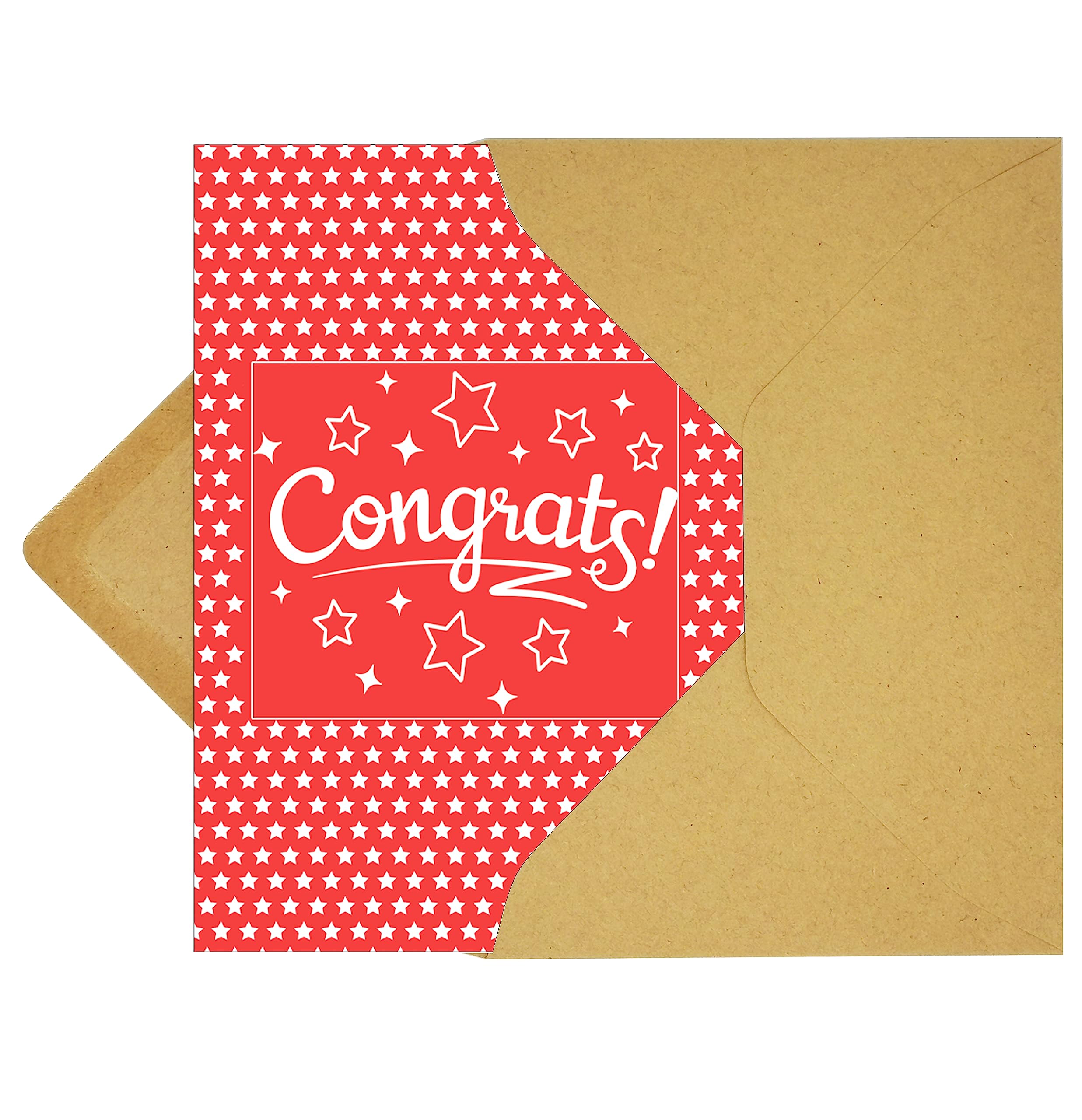 Set of 12 Congratulations Well Done Cards with 12 Different Designs (12 Set)