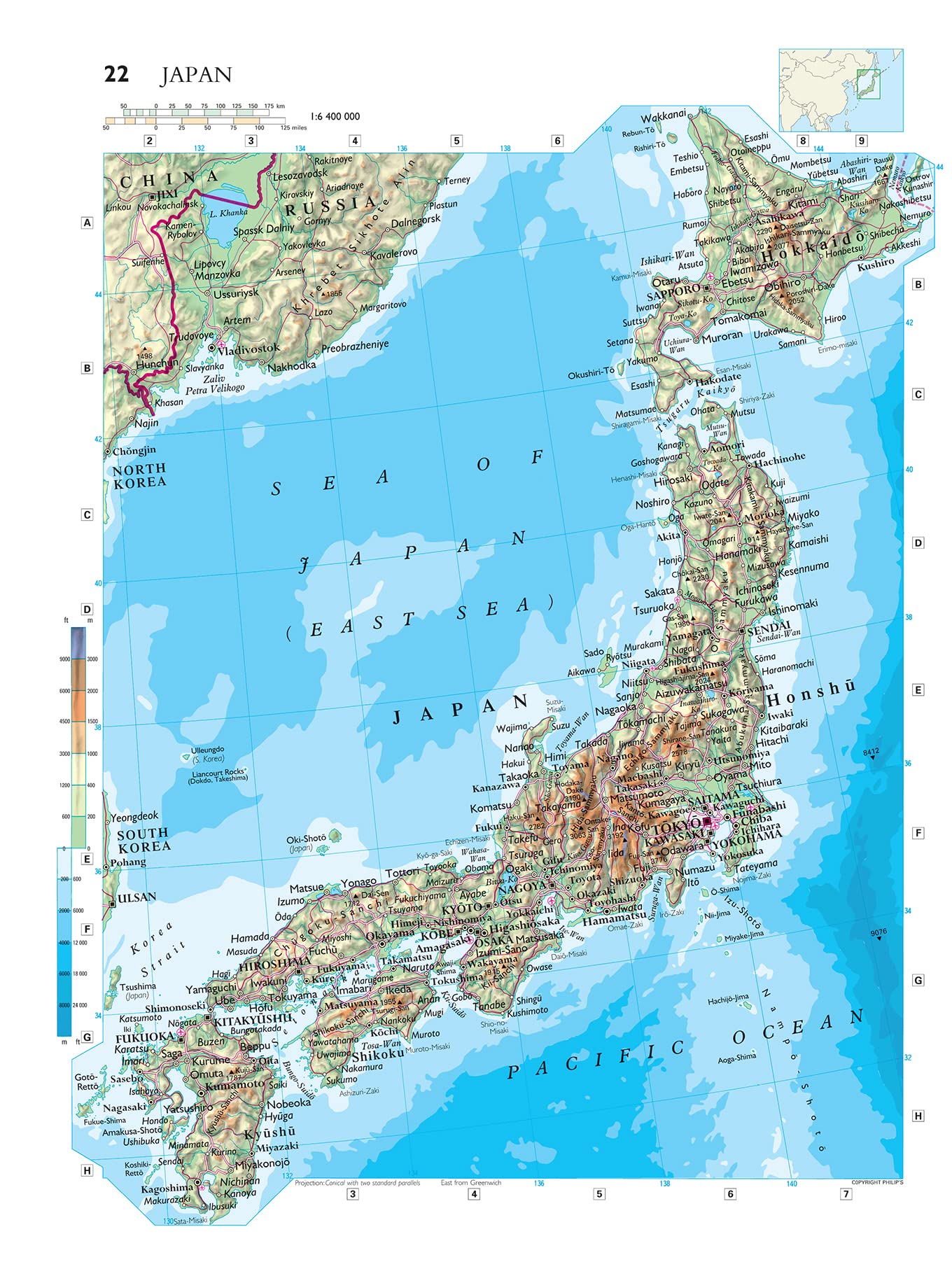 Philip's RGS World Atlas (A4): with Global Cities, Facts and Flags (Philip's World Atlas)