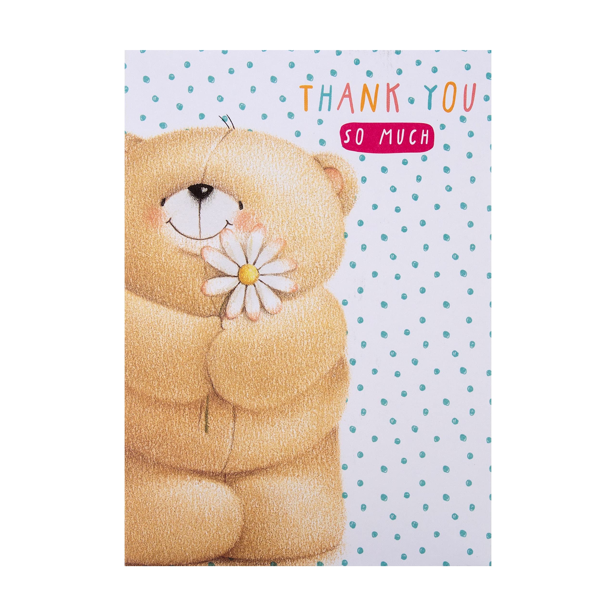 Hallmark Thank You Cards - Pack of 8 in 1 Cute Forever Friends Design