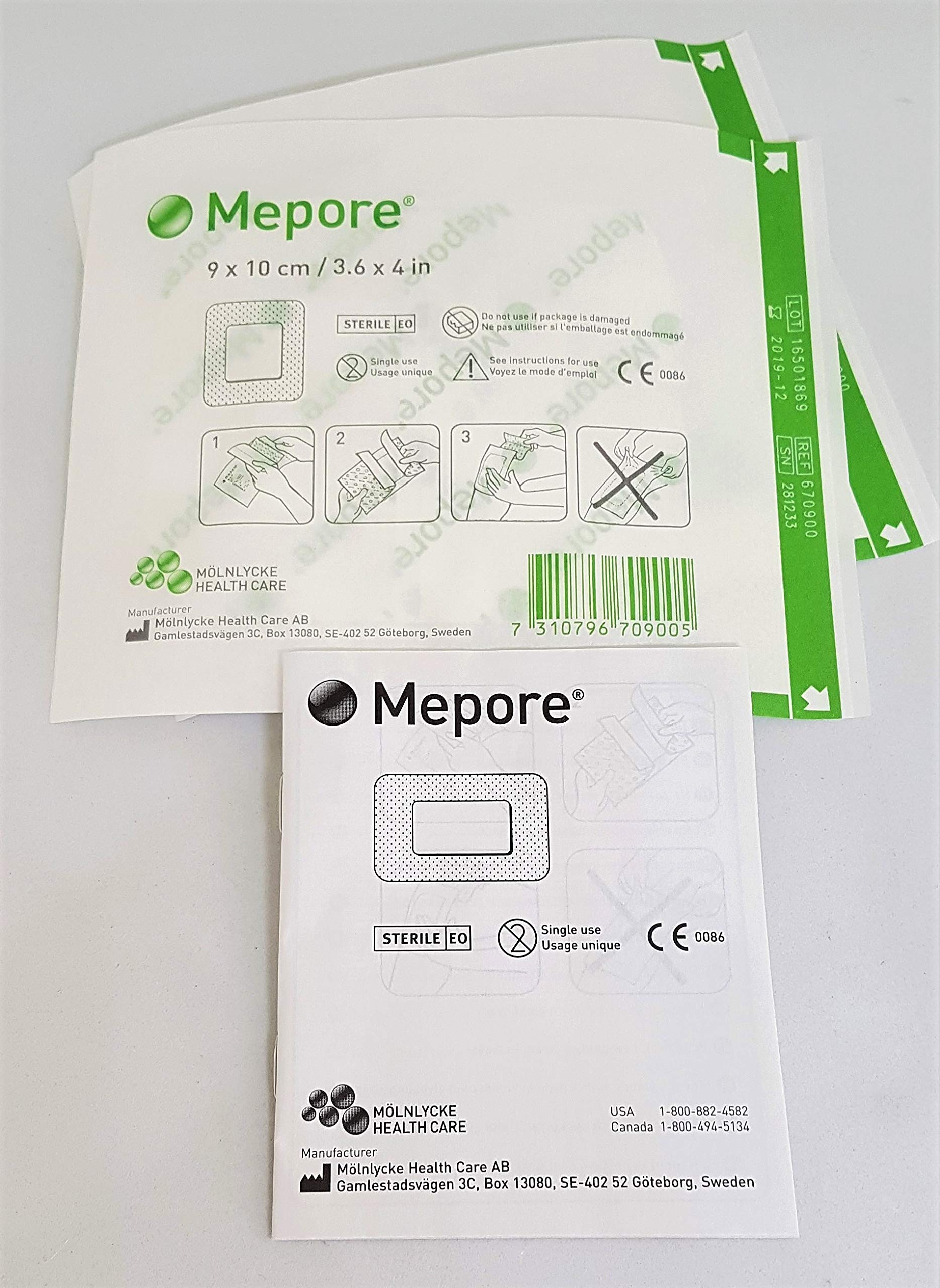 Mepore Sterile Adhesive Dressing 9cm x 10cm Pack of 10