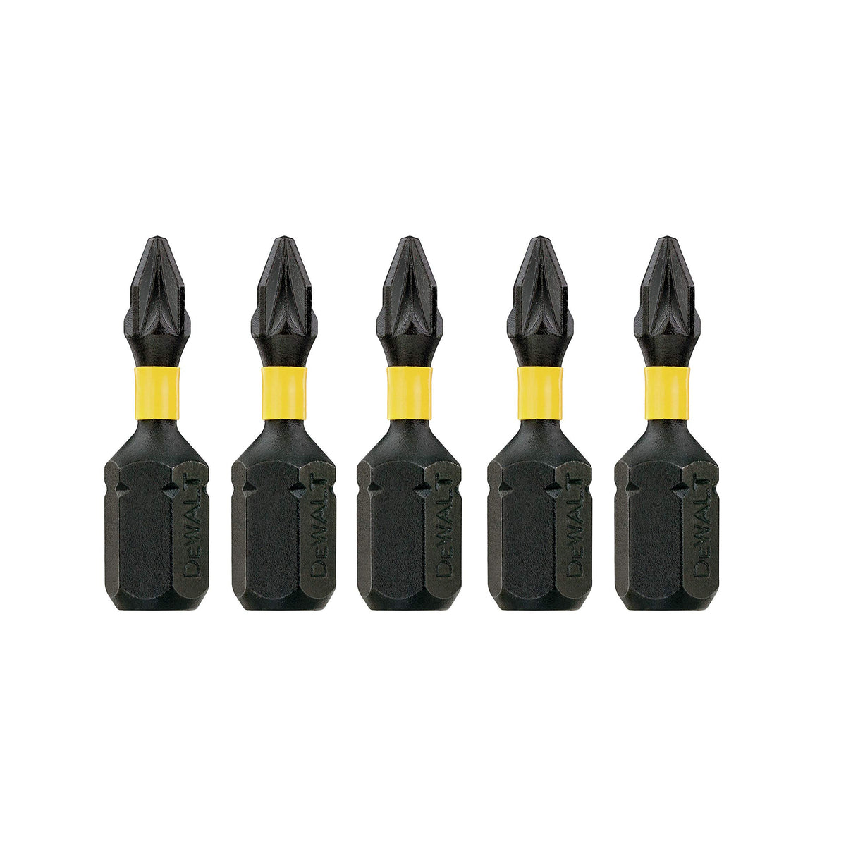 Dewalt DT7386TQZ 25 mm PZ1 IR Torsion Bits (Pack of 5), DT7386T-QZ