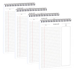 To Do List Pad - Daily Planner Notepad Undated 52 Sheets Tear Off, 6.5 inches x 9.8 inches Planning Pad Check List Productivity Notepad for Work, Office, School Supplies