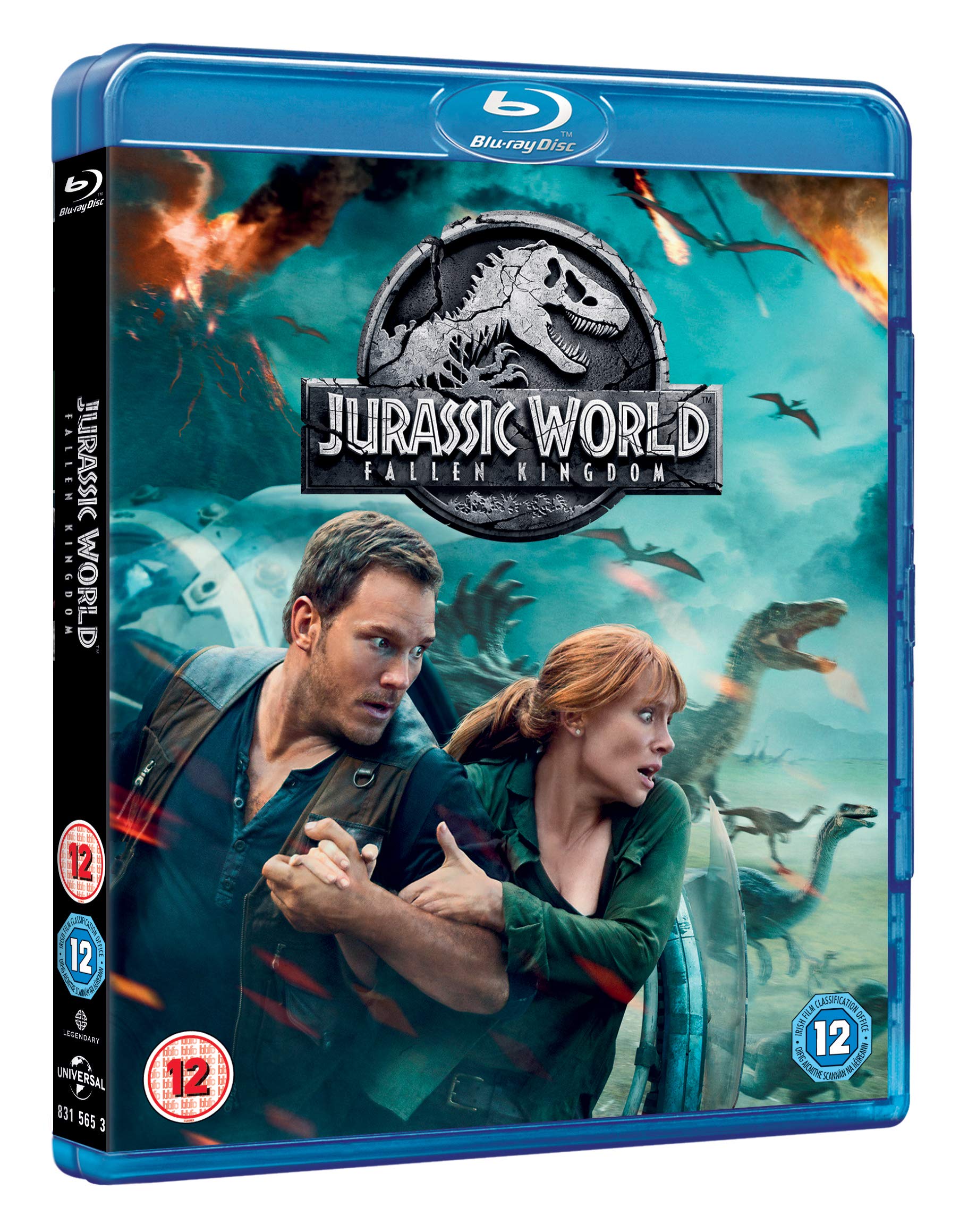 Jurassic World: Fallen Kingdom [Blu-ray] [2018] [Region Free]