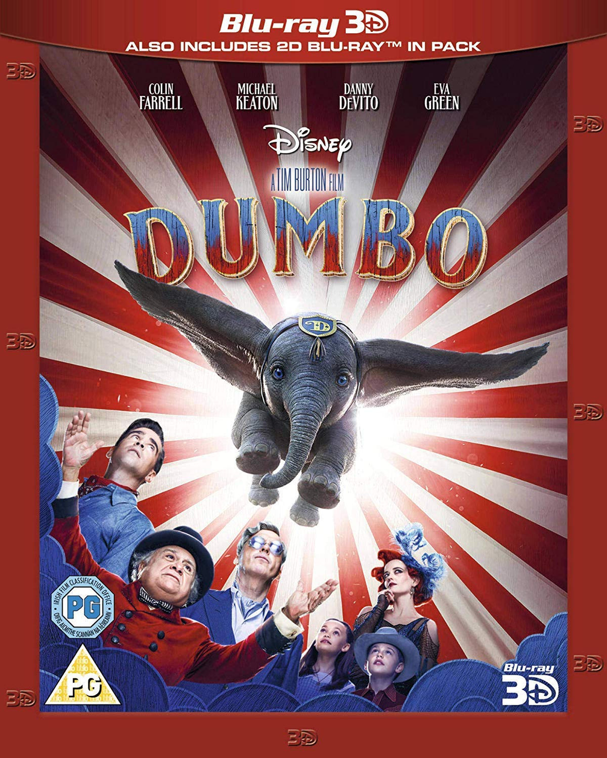 Disney's Dumbo Live Action [3D Blu-ray] [2019] [Region Free]