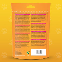 Pet Munchies Wild Salmon Dog Training Treats, Grain Free Tasty Bites with Natural Real Meat 50g