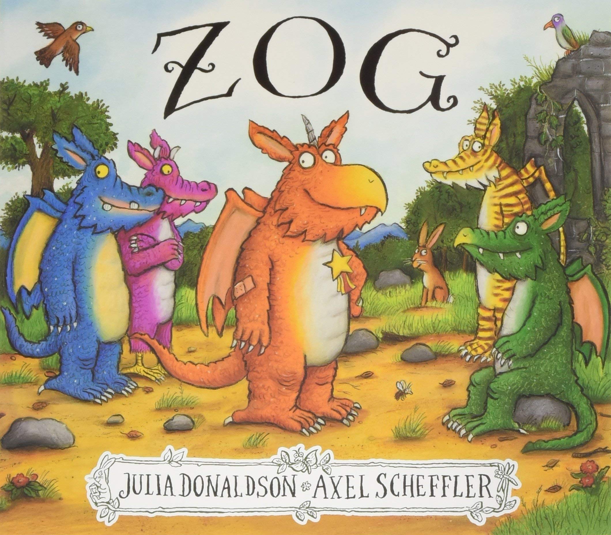 Julia Donaldson 5 Books Collection Set By The Creators of the Gruffalo (The Smeds and the Smoos, Superworm, The Highway Rat, Tabby Mctat, Zog)