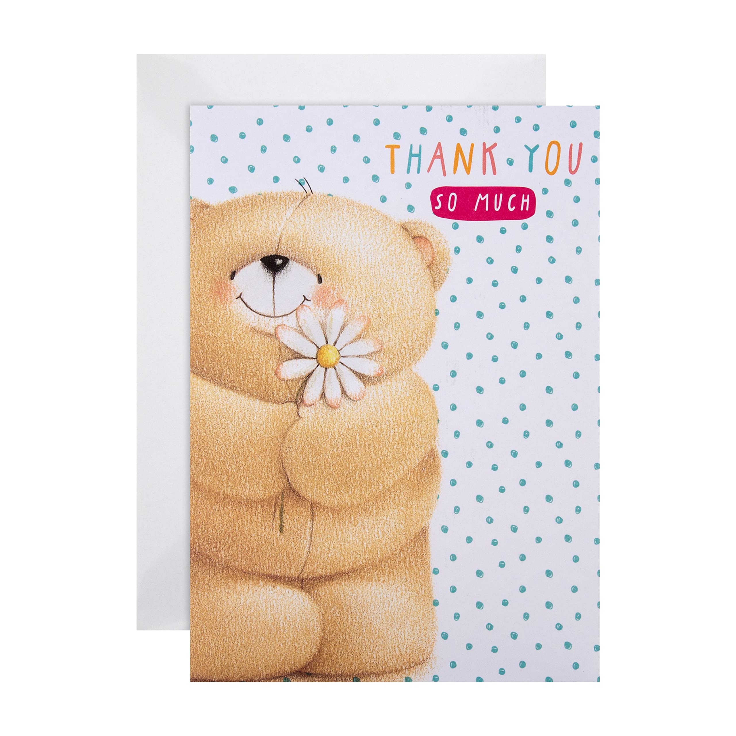 Hallmark Thank You Cards - Pack of 8 in 1 Cute Forever Friends Design