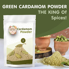 Cardamom Powder   Ground Cardamom   50g   Elaichi Powder  100% Natural   Premium Quality   All Natural   Vegan   Non-GMO (50 Gram)