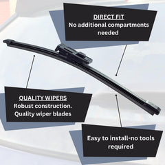 SHS Wipers Fits VW ID.3 2019-onwards Replacement Rear Wiper Blade 11 inchesG3