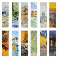 Vintage Bookmarks for Women Men, 30PCS (Van Gogh)