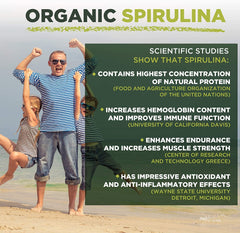 Spirulina Tablets   Organic   300x500mg   Natural Immune System Booster   MySuperfoods