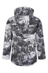 Mountain Warehouse Exodus Kids Softshell Jacket - Breathable, Wind Resistant, Water Resistant & Fleece Lined Coat for Boys & Girls - for Spring Summer, Hiking & Outdoors Monochrome 3-4 Years