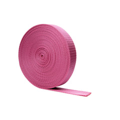 Realm Heavy Duty Polypropylene Webbing Strap Tape for Backpacks, Rucksack, Luggage/Cargo Strapping, Luggage - 5 Metres (Cerise, 25mm)