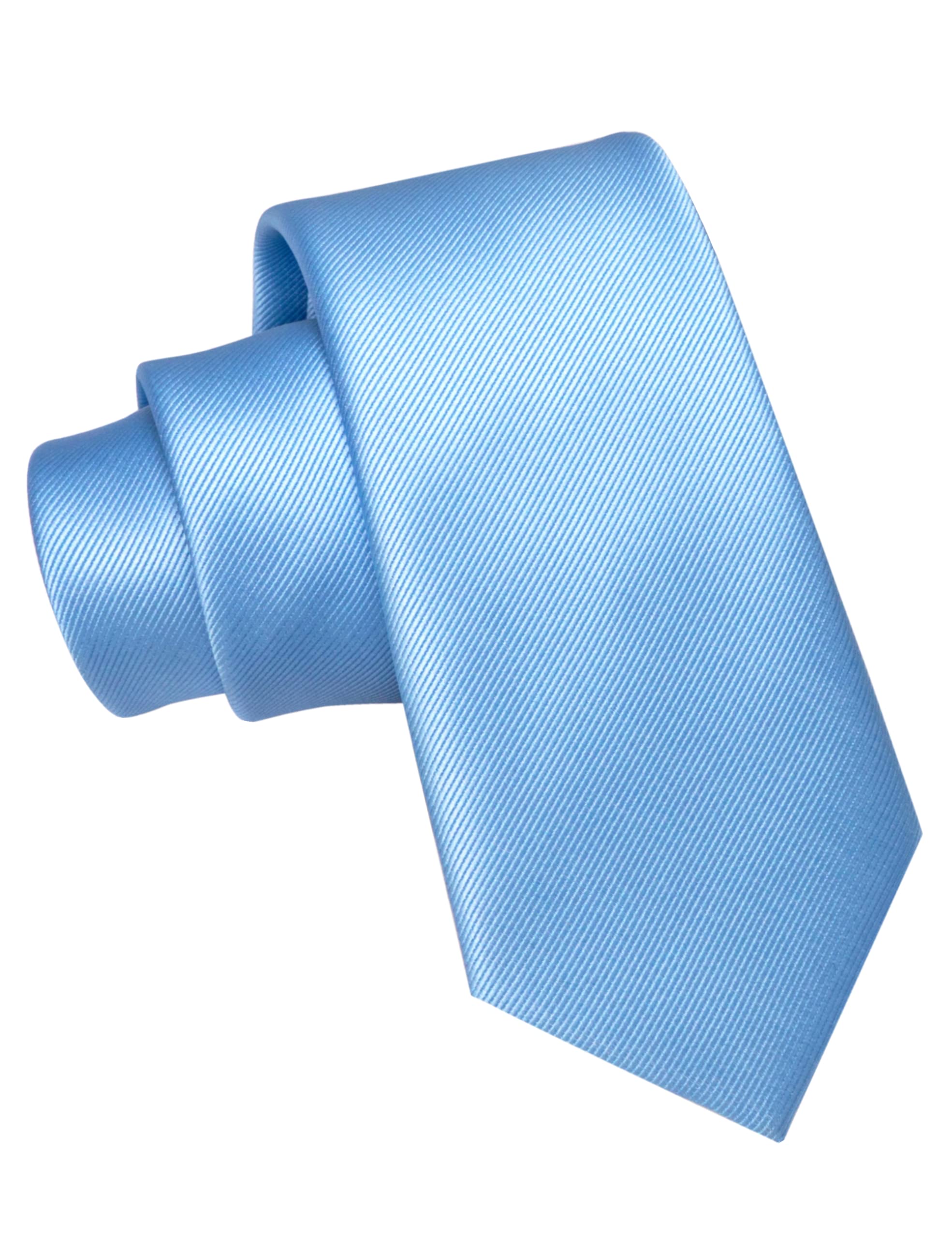 JEMYGINS Mens Light Blue Tie 7cm Silk Necktie for Business and Wedding (14)