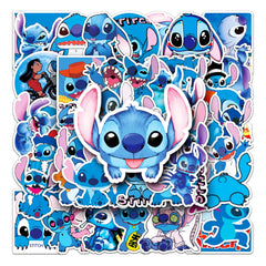 Yangsiw Stitch Stickers, Lilo and Stitch Stickers for Water Bottles, Vinyl Waterproof Stickers for Hydroflasks,Laptop,Computer, Stickers and Decals Kids Teens Gift 50pcs …