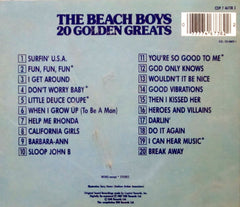 Beach Boys 20 Golden Greats